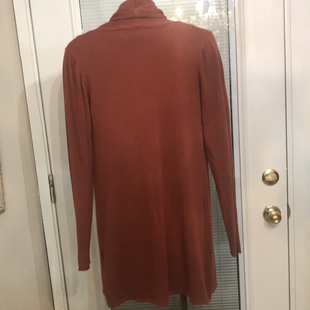 Rust  Cardigan - Picture 6 of 10